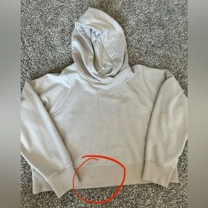 Lululemon Cropped Oversized Hoodie, Size 12